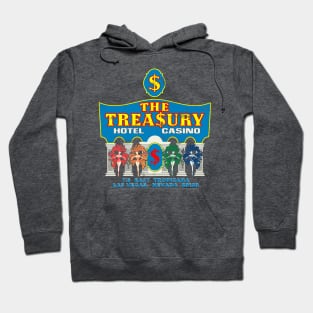 Vintage the Treasury Hotel Casino Las Vegas Hoodie